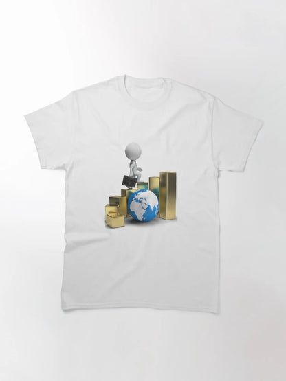 3D | Graphy Business Person Stairs