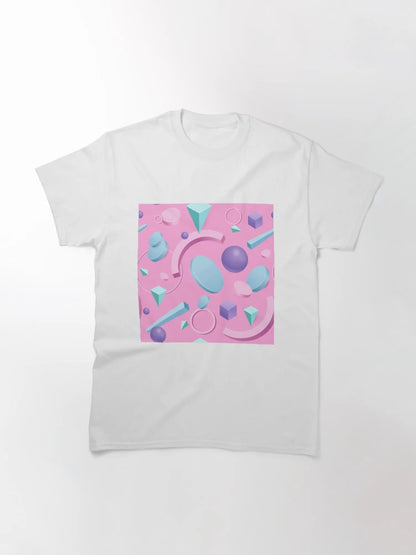 3D Shapes Background 2