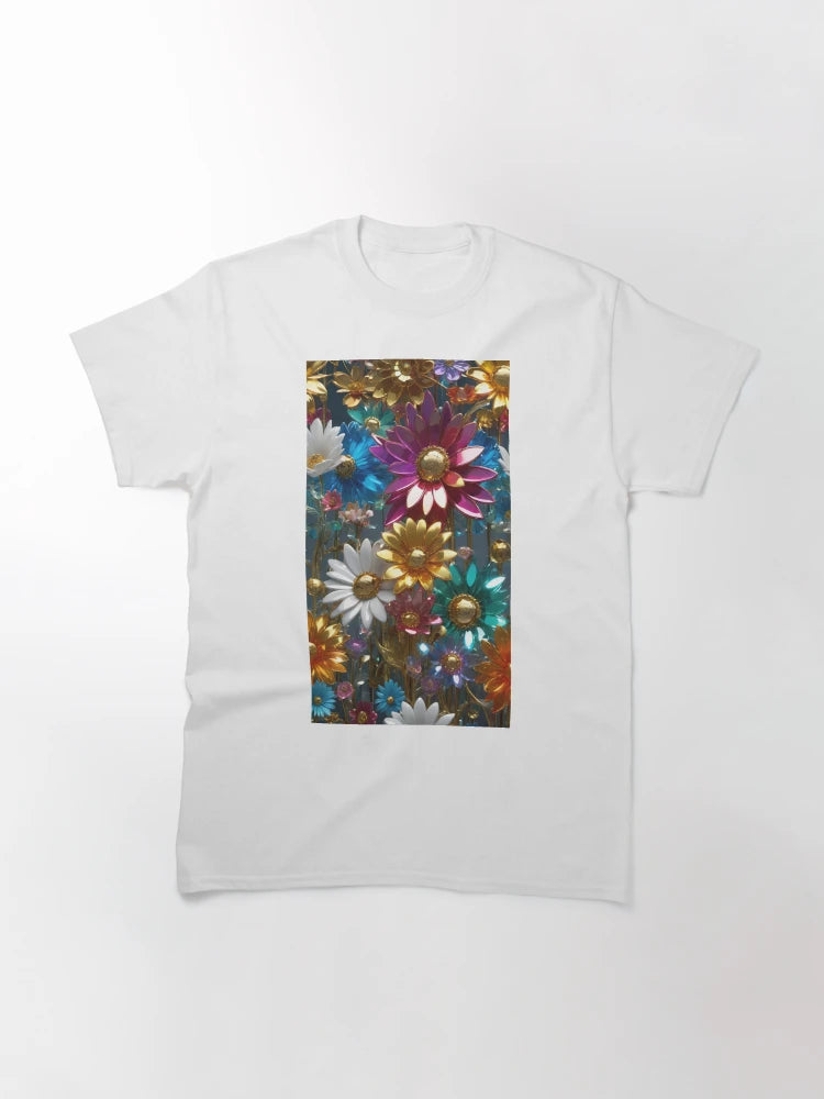 3d Colorful Flowers Backgroun, Floral Pattern