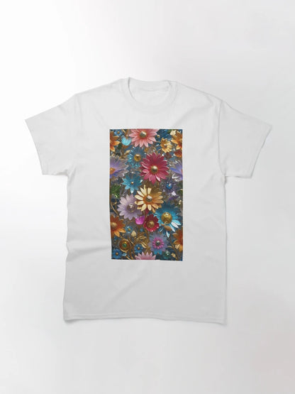 3d Colorful Flowers Backgroun, Floral Pattern