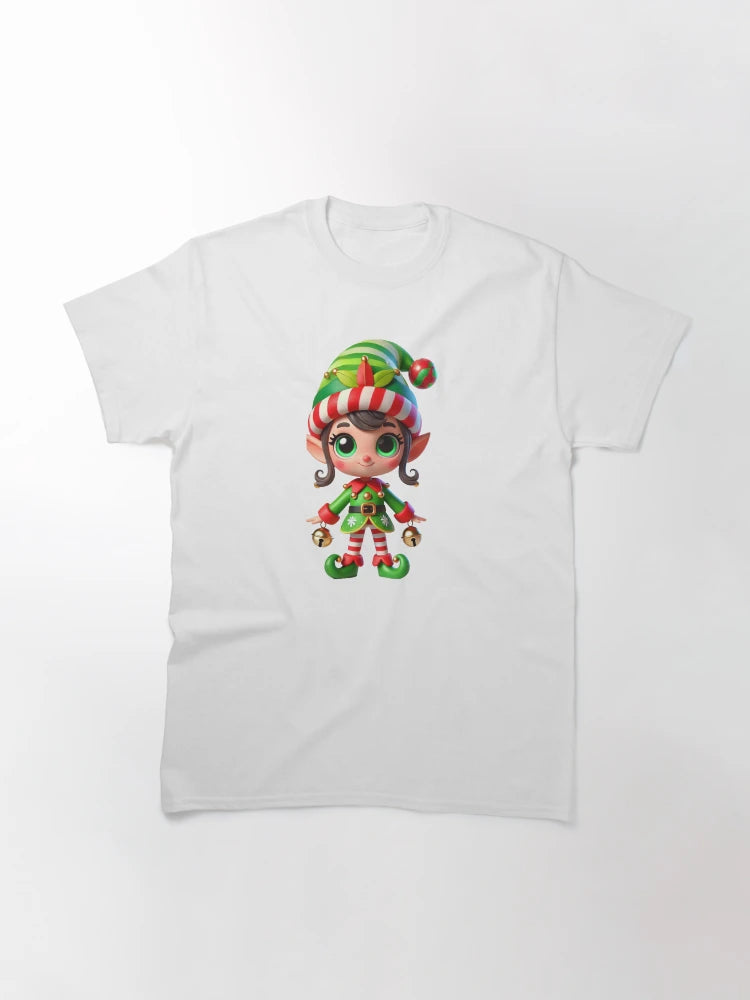 Adorable Christmas Elf Girl