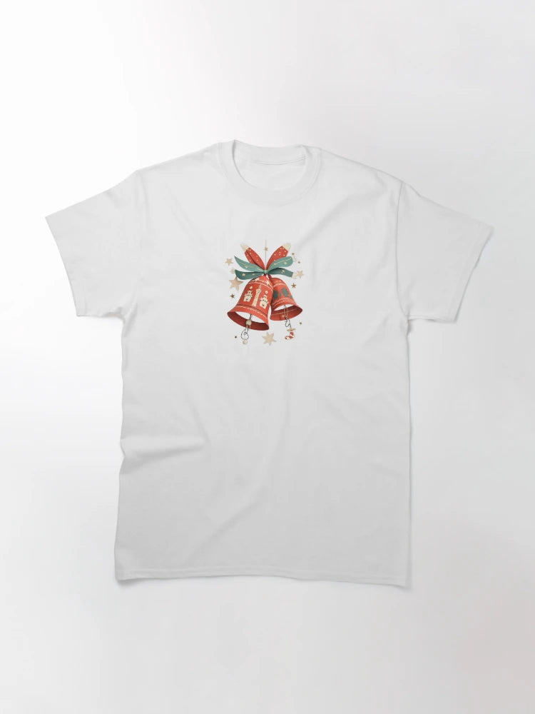 Festive Christmas Bells with Ribbon