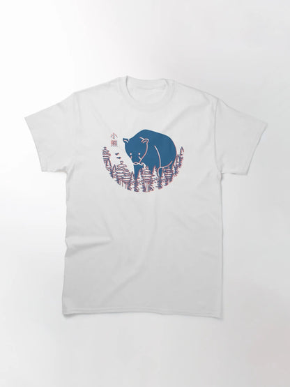 3D Glasses Bear in the Woods