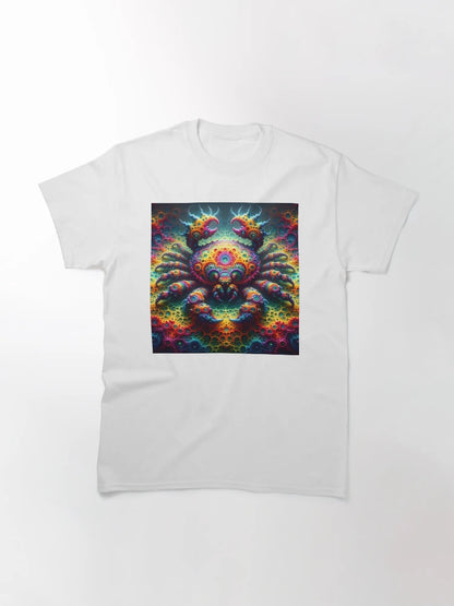 A.I. Psychedelic Fractal Crab 0003 FunFractals ChromaDepth 3D