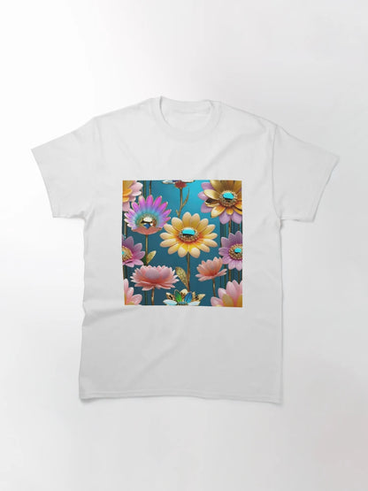 3d pastel flowers background, floral poster design.