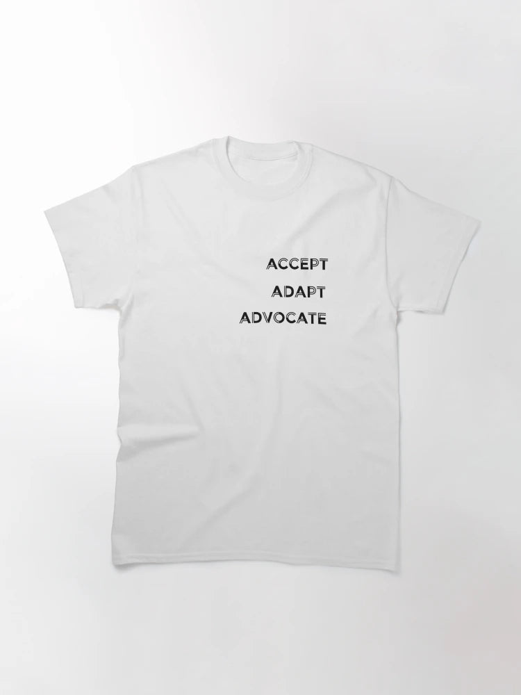 Accept Adapt Advocate new