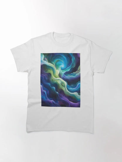 Abstract Aurora Borealis - Shades of Blue, Purple and Green 3