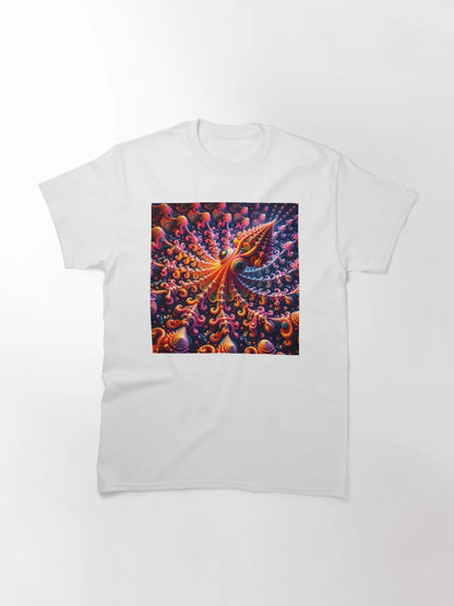 A.I. Psychedelic Fractal Squid 0003 FunFractals ChromaDepth 3D