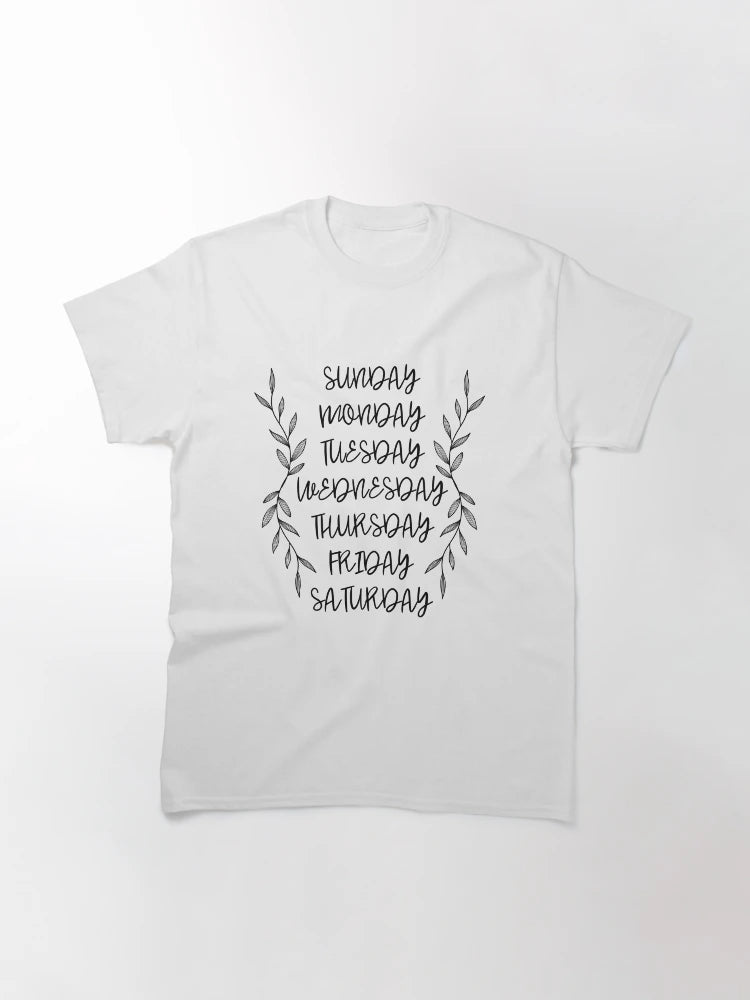 All Days Minimal Design (Black)