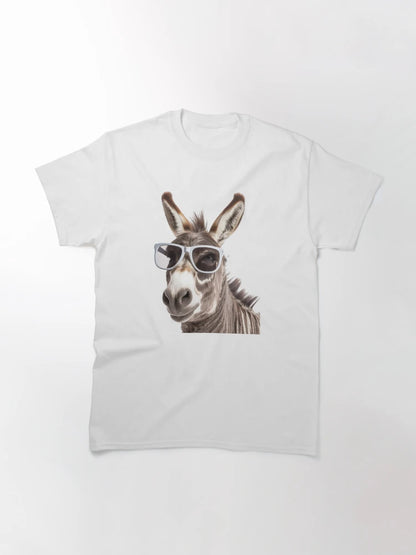 Donkey Wearing Sunglasses