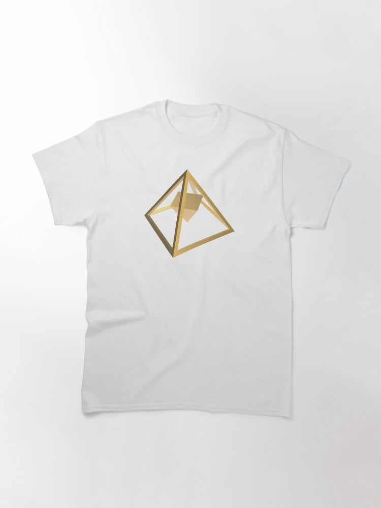 3D Pyramid - Trend color Samoan Sun