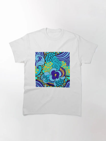 60s hippie psychedelic pattern