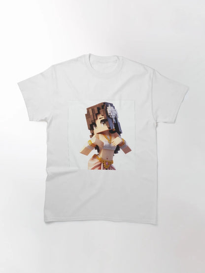 A girl princess wears a Thai dress with a cropped waist, showing off her sass. Wears a Thai dress with a cropped waist, showing off her hips, navel, white skin, a cool pose.