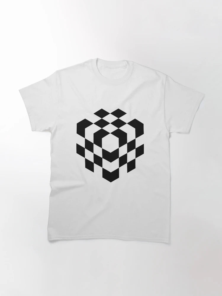 3D Checkered Cube