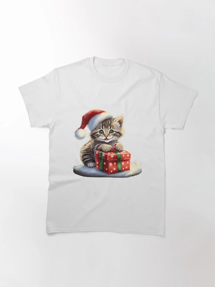 A Whimsical Kitten With a Gift