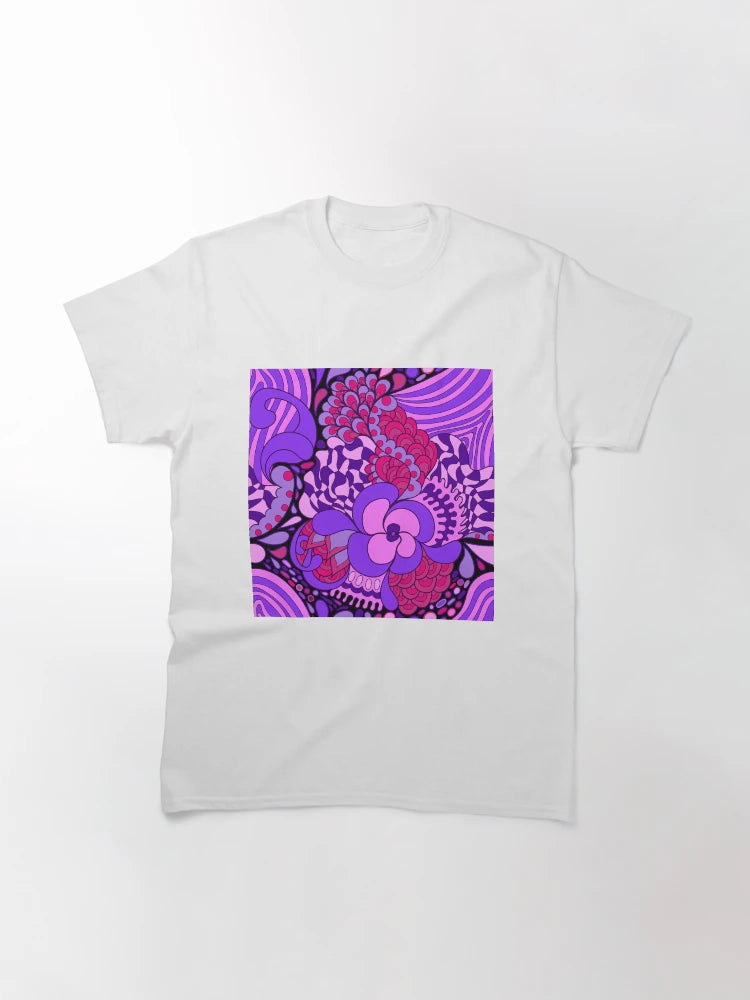 60s hippie psychedelic pattern