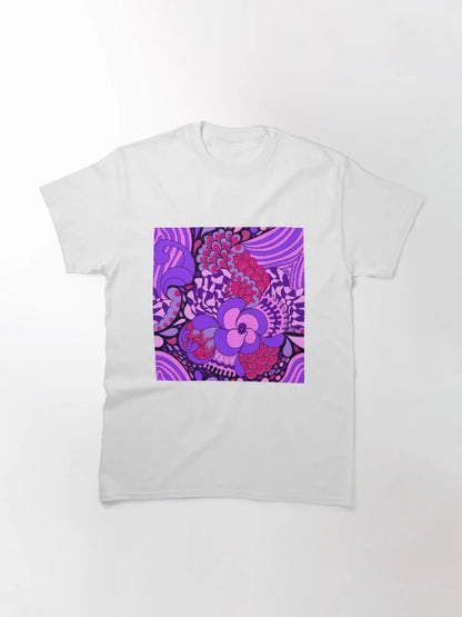 60s hippie psychedelic pattern