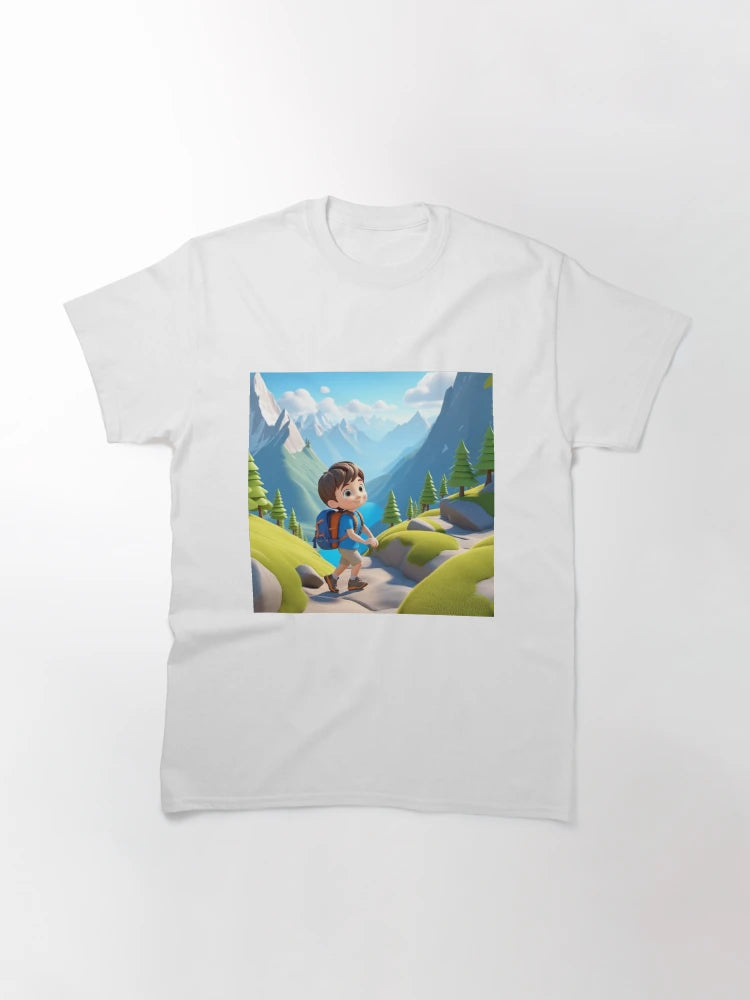 Dylan Climbing a Mountain