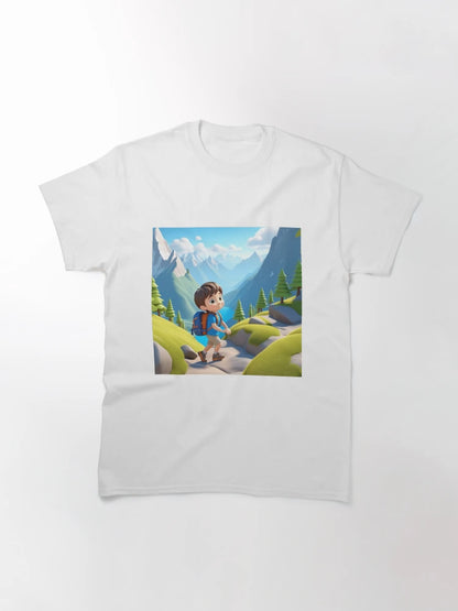 Dylan Climbing a Mountain