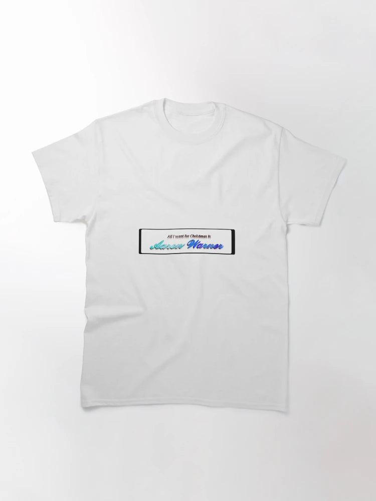 All I want for Christmas is Aaron Warner (banner)