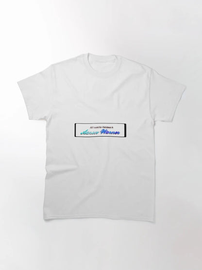 All I want for Christmas is Aaron Warner (banner)