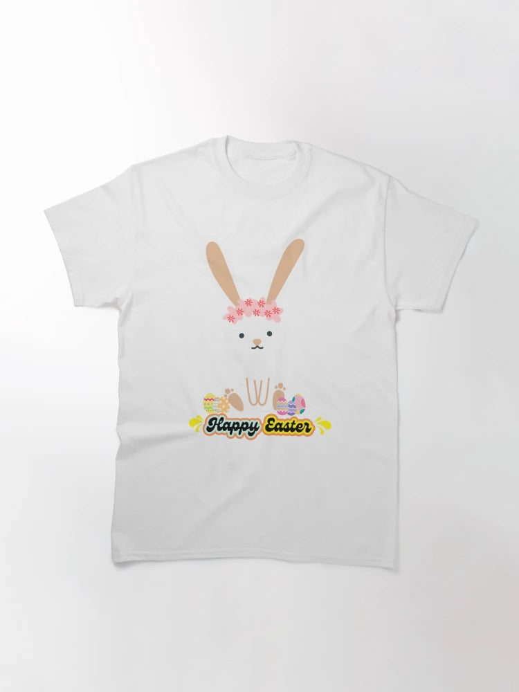 Easter bunny wishing you a happy easter