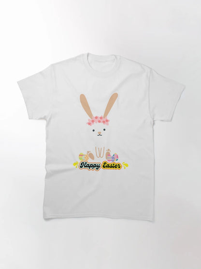 Easter bunny wishing you a happy easter