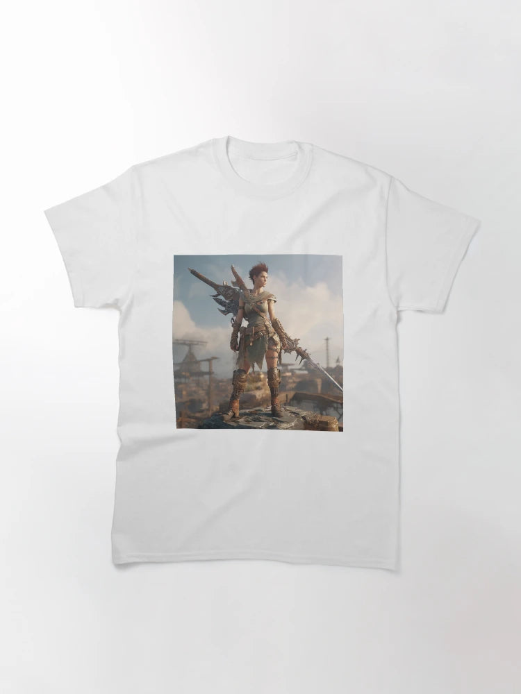 3D Character Game Battle warrior woman