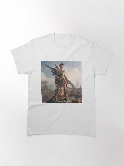 3D Character Game Battle warrior woman