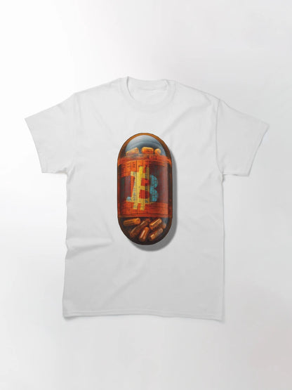 AI 3D Bitcoin Art Orange Pill