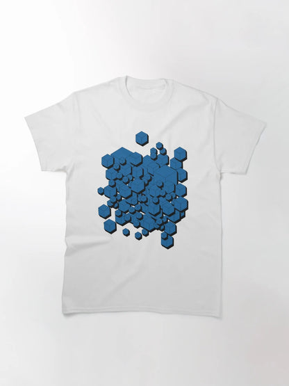 3D Cobalt blue Cubes