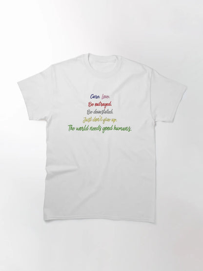 Activism   Care   Love   Outrage