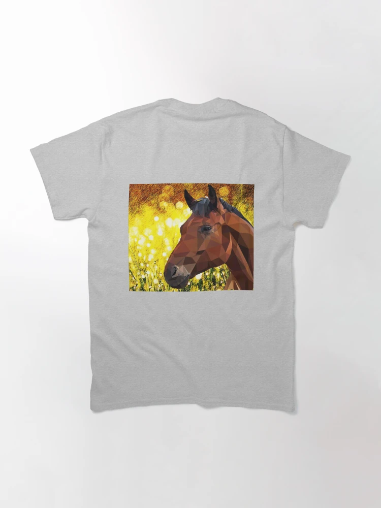 3d Horse Harvest Gold