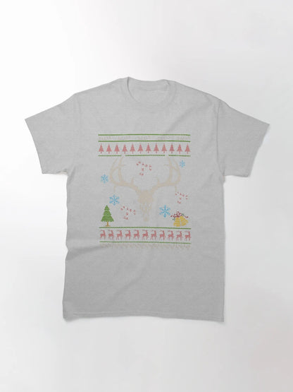Elk Hunting Christmas Ugly Shirt Elk Hunter