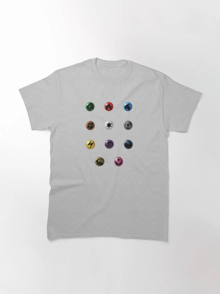 3D Energy Types Sticker Pack