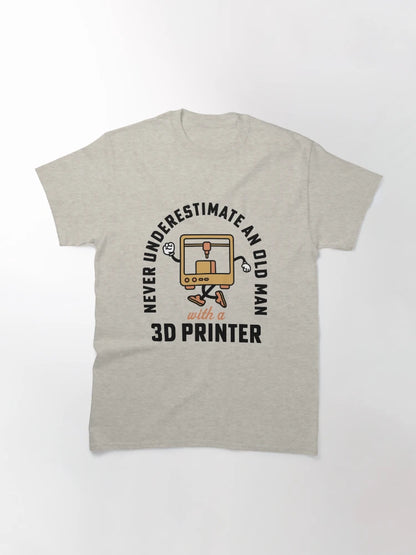 3D Printing Old Man with a 3D Printer 3D Filament