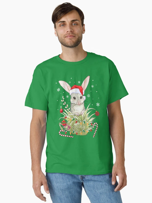 Extra festive Bilby /Christmas australian animals, Xmas Bilby Men Woman Kids
