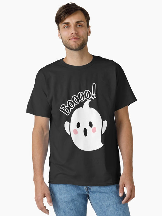 A cute little white ghost