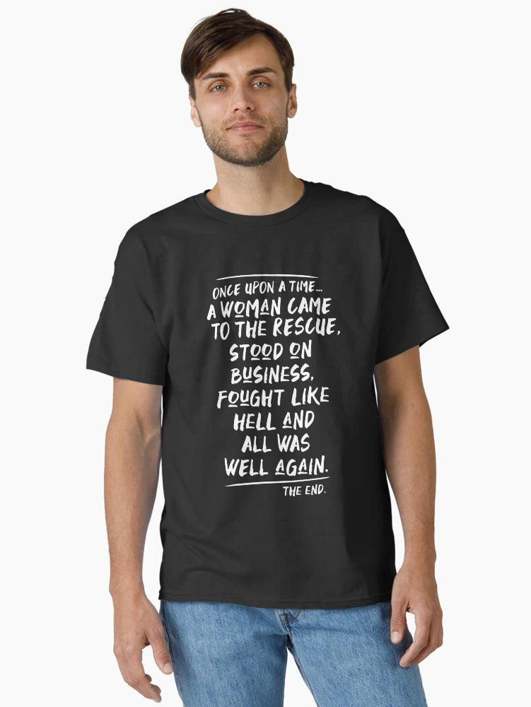 A WOMAN TO THE RESCUE