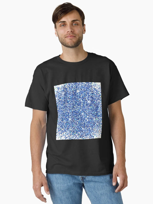 Festive Blue Glitter