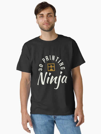 3D Printing Ninja - Funny 3D Printer Shirt