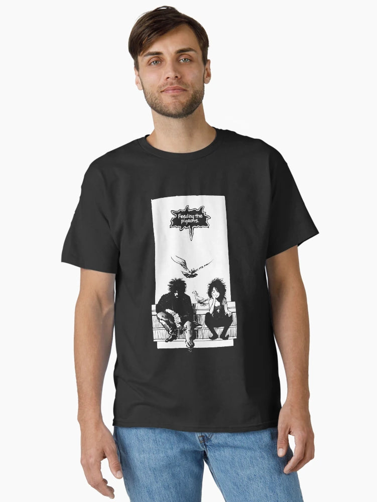 Feeding the Pigeons  (white)