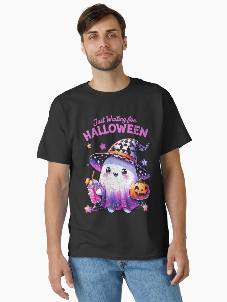 Adorable Ghost Awaiting Halloween