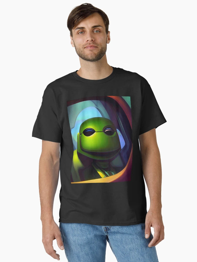 3D Alien art. Cool extraterrestrial