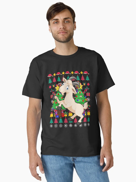 Festive Goat Ugly Christmas