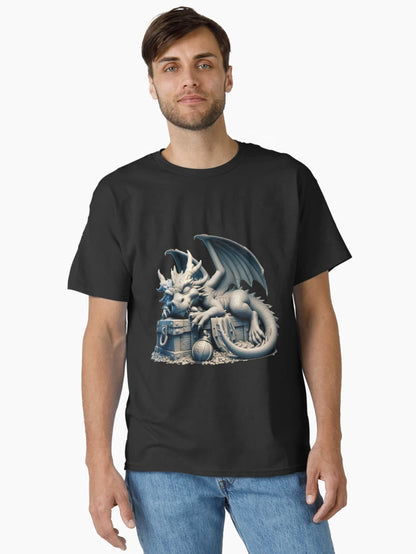 dragon sleeping on treasure