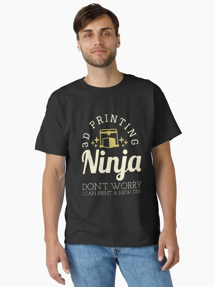 3D Printing Ninja - Funny 3D Printer Shirt