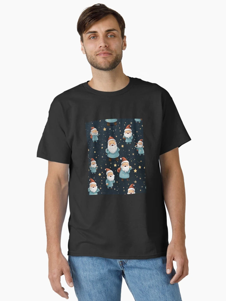 Festive Christmas Designs - Colorful Santa Clauses