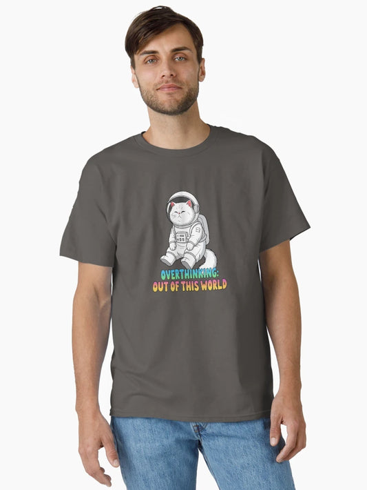Overthinking Astronaut cat, out of this world