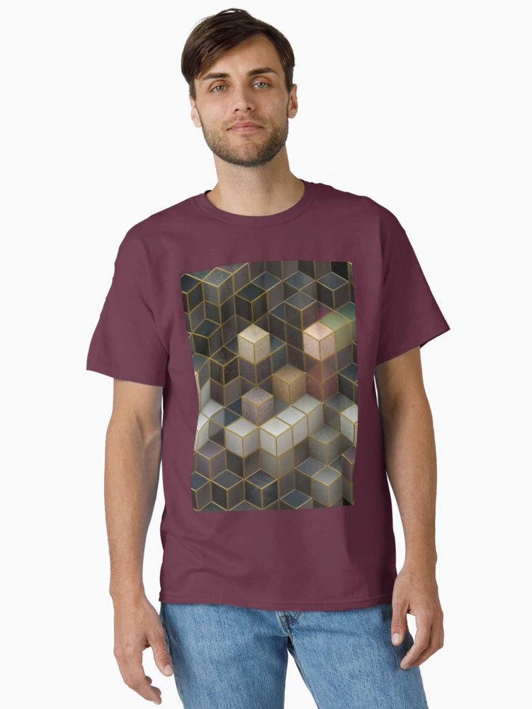 3D cubes pattern